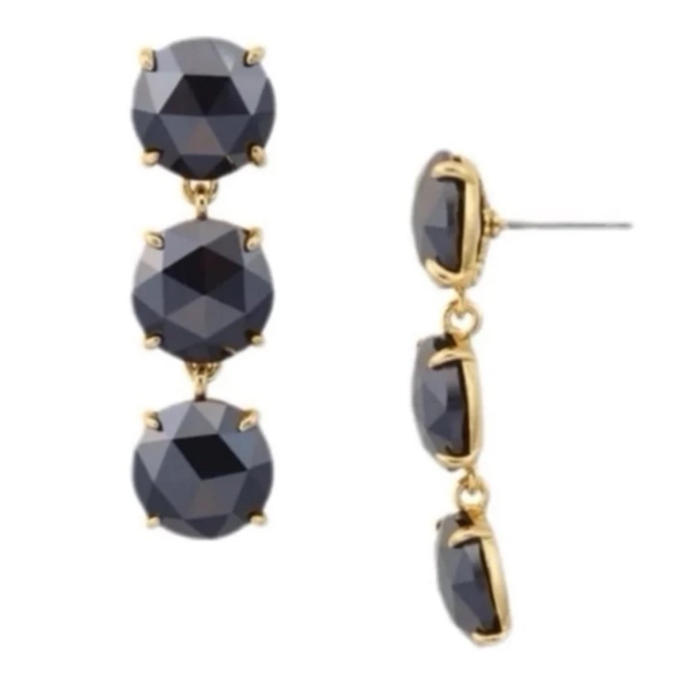 Kate Spade Bright Ideas triple drop earrings from the," Bright Ideas" collection - Picture 4 of 5